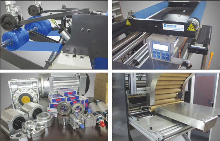 Double lines linkage bag making machine(paper core)