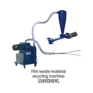 Film waste material recycling machine