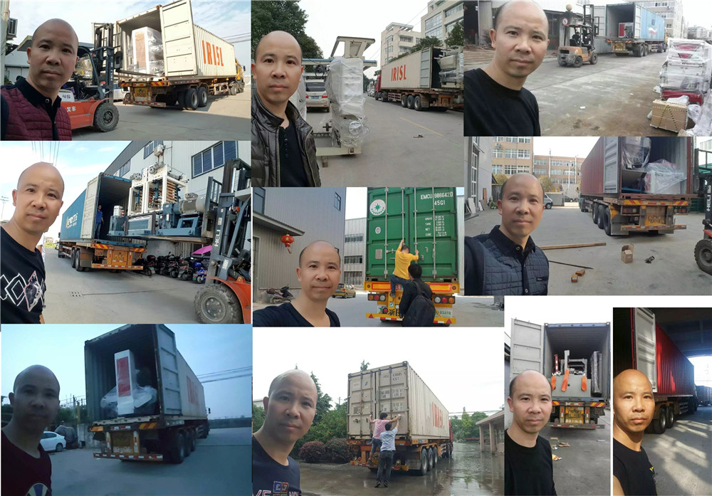 6. Every machine will be tested before shipment. And send video, sample, and container load photo one by one.