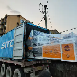 Philippines customer side sealing bag making machine shipment.