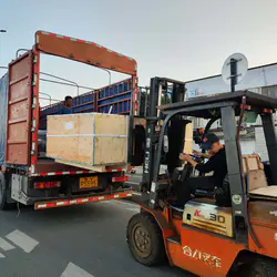 Moroccan customers parts the boss personally packed wooden cases and delivered the goods on time.